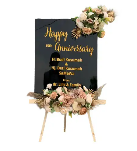 Papan Bunga Akrilik Cindaga